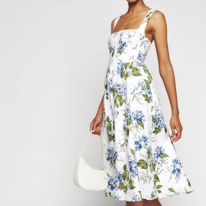NWT Reformation Tagliatelle Dress in Riviera